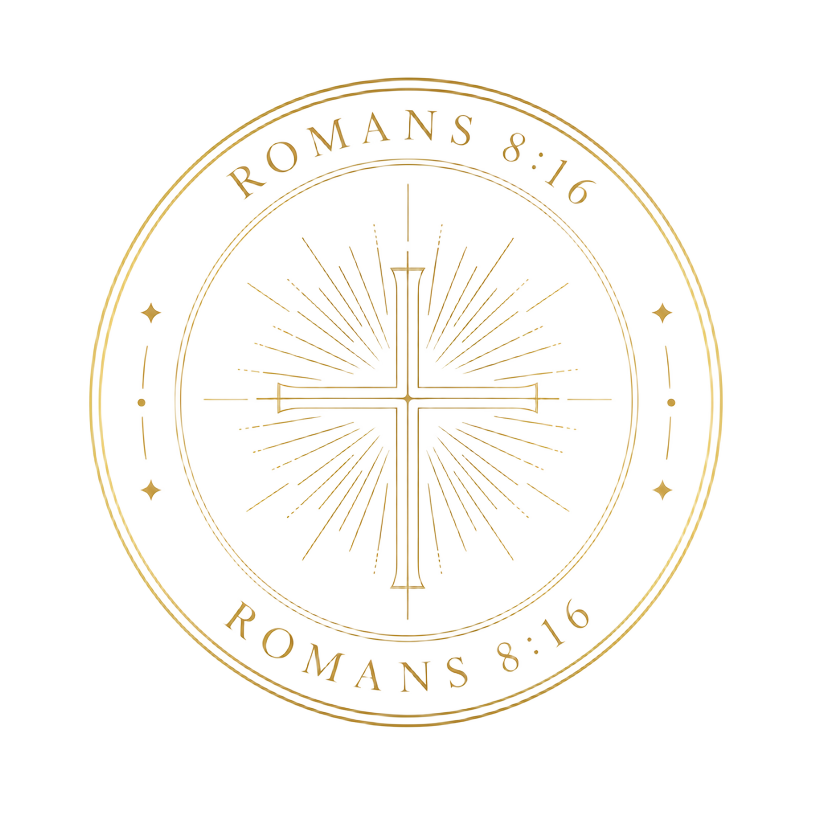 Romans 8:16 gold seal